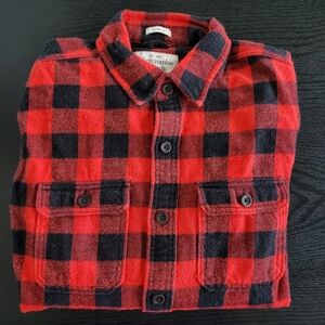 Abercrombie & Fitch Men's Muscle Flannel Shirt in Size Small